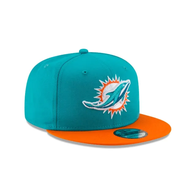 Miami Dolphins Two Tone 9FIFTY Snapback Hat sold by New Era product image thumbnail 3