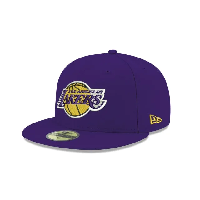 Los Angeles Lakers Team Color 59FIFTY Fitted Hat sold by New Era