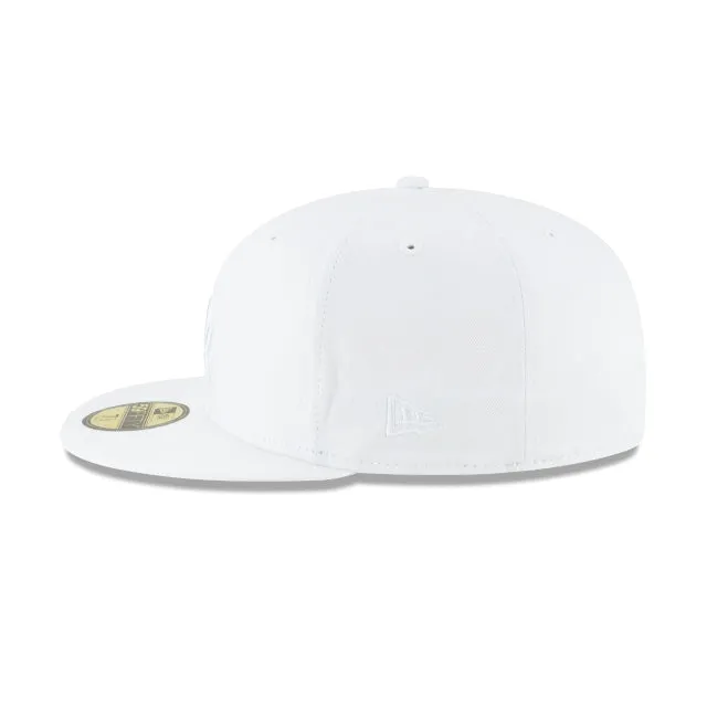 Los Angeles Dodgers Whiteout Basic 59FIFTY Fitted Hat sold by New Era product image thumbnail 5