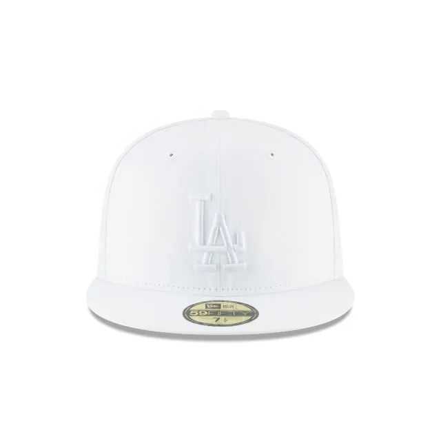 Los Angeles Dodgers Whiteout Basic 59FIFTY Fitted Hat sold by New Era product image thumbnail 2