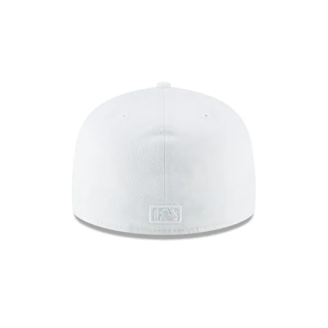 Los Angeles Dodgers Whiteout Basic 59FIFTY Fitted Hat sold by New Era product image thumbnail 4