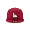 Los Angeles Dodgers Cardinal Basic 59FIFTY Fitted Hat sold by New Era
