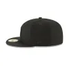Los Angeles Dodgers Blackout Basic 59FIFTY Fitted Hat sold by New Era