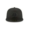 Los Angeles Dodgers Blackout Basic 59FIFTY Fitted Hat sold by New Era