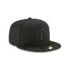 Los Angeles Dodgers Blackout Basic 59FIFTY Fitted Hat sold by New Era