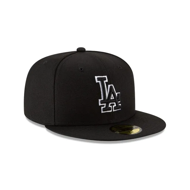 Los Angeles Dodgers Black Outline 59FIFTY Fitted Hat sold by New Era product image thumbnail 3
