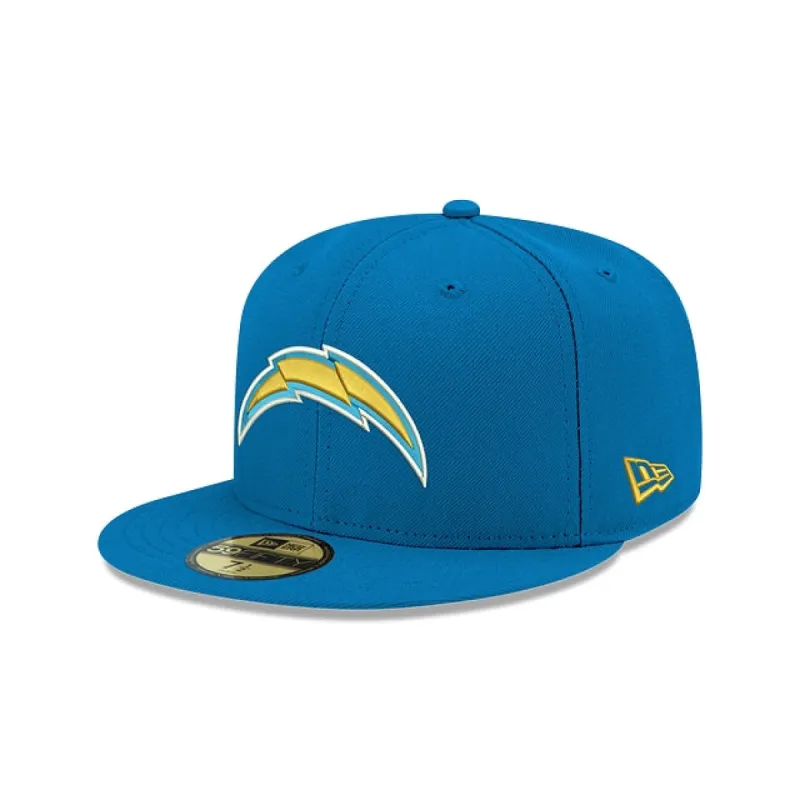 Los Angeles Chargers Team Color 59FIFTY Fitted Hat sold by New Era