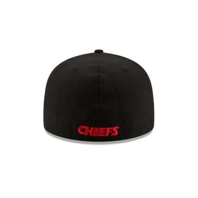 Kansas City Chiefs Black 59FIFTY Fitted Hat sold by New Era product image thumbnail 4