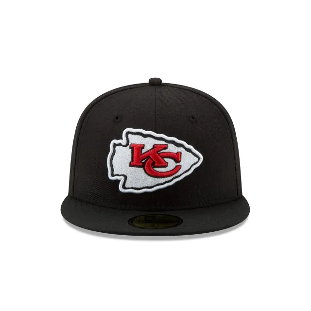 Kansas City Chiefs Black 59FIFTY Fitted Hat sold by New Era product image thumbnail 2