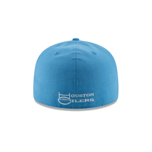 Oilers Basic 59FIFTY Fitted Hat sold by New Era product image thumbnail 4