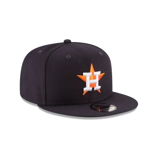 Houston Astros Team Color Basic 9FIFTY Snapback Hat sold by New Era product image thumbnail 3