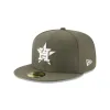 Houston Astros Olive 59FIFTY Fitted Hat sold by New Era