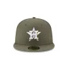 Houston Astros Olive 59FIFTY Fitted Hat sold by New Era