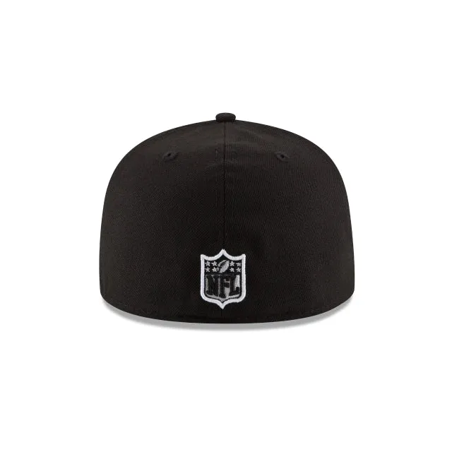 Green Bay Packers Black & White 59FIFTY Fitted Hat sold by New Era product image thumbnail 4
