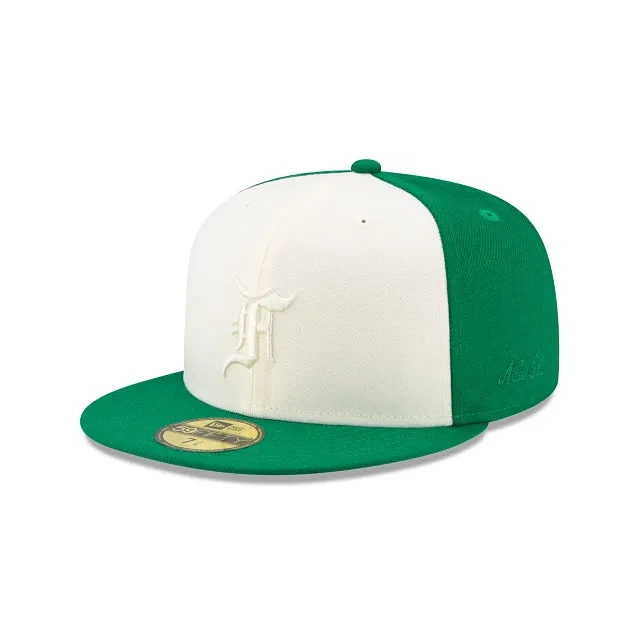 Essentials By Fear Of God Kelly Green 59FIFTY Fitted Hat sold by New Era