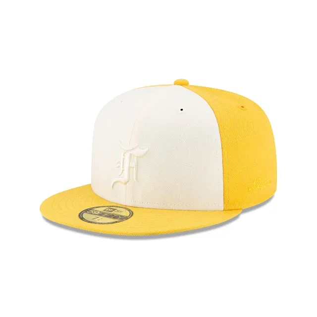 Essentials By Fear Of God Gold 59FIFTY Fitted Hat sold by New Era