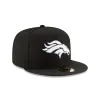 Denver Broncos Black & White 59FIFTY Fitted Hat sold by New Era