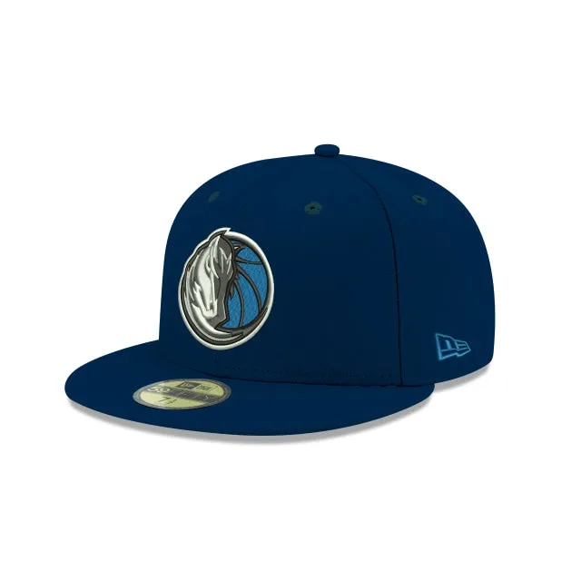 Dallas Mavericks Team Color 59FIFTY Fitted Hat sold by New Era