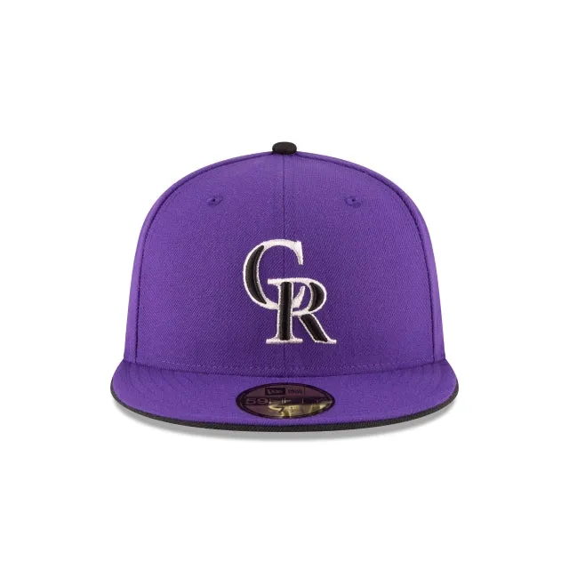 Colorado Rockies Authentic Collection Alt 2 59FIFTY Fitted Hat sold by New Era product image thumbnail 2