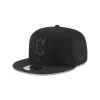 Cleveland Guardians Blackout Basic 9FIFTY Snapback Hat sold by New Era