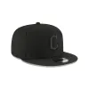 Cleveland Guardians Blackout Basic 9FIFTY Snapback Hat sold by New Era