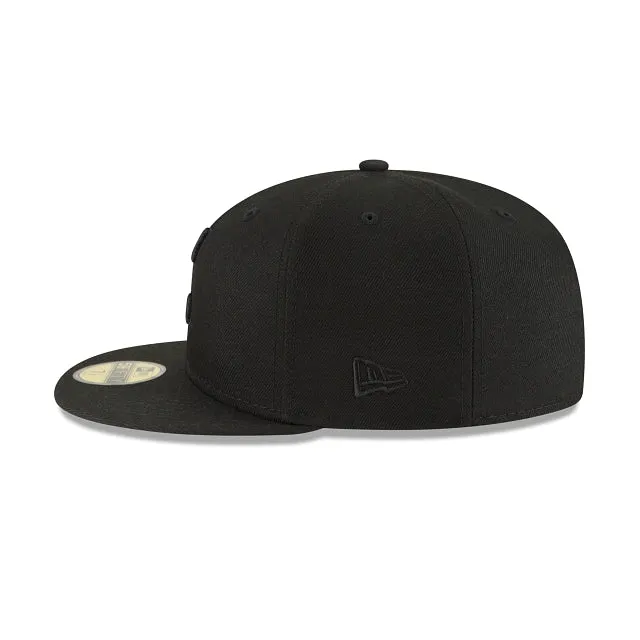Cleveland Guardians Blackout Basic 59FIFTY Fitted Hat sold by New Era product image thumbnail 4