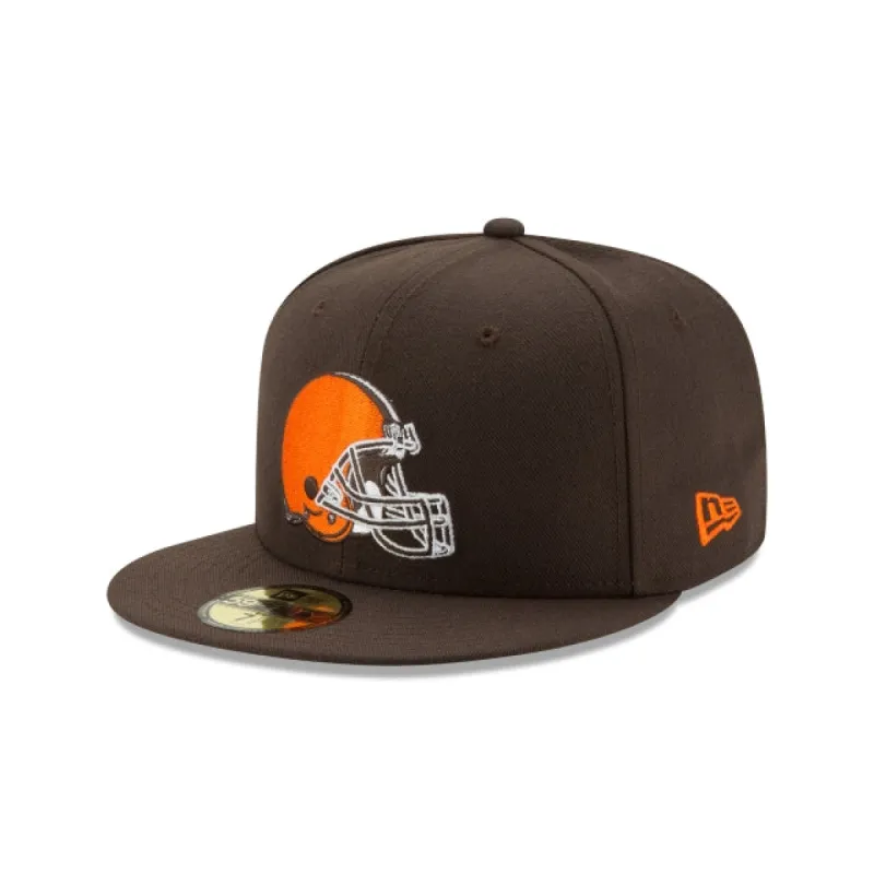 Cleveland Browns Brown 59FIFTY Fitted Hat sold by New Era