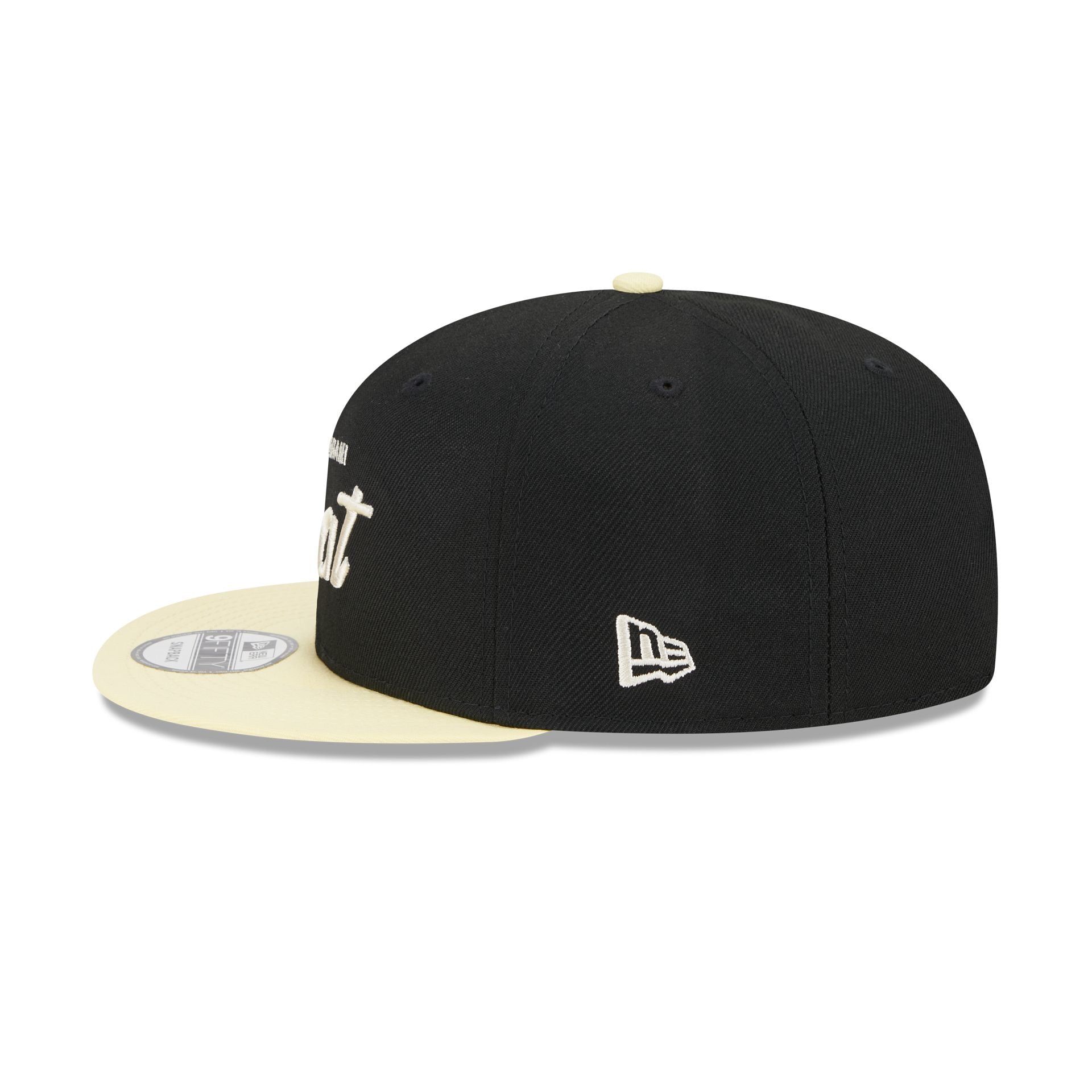 Miami Heat Pale Yellow Visor 9FIFTY Snapback Hat sold by New Era product image thumbnail 5