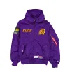Alpha Industries x Phoenix Suns L-2B Hooded Bomber Jacket sold by New Era
