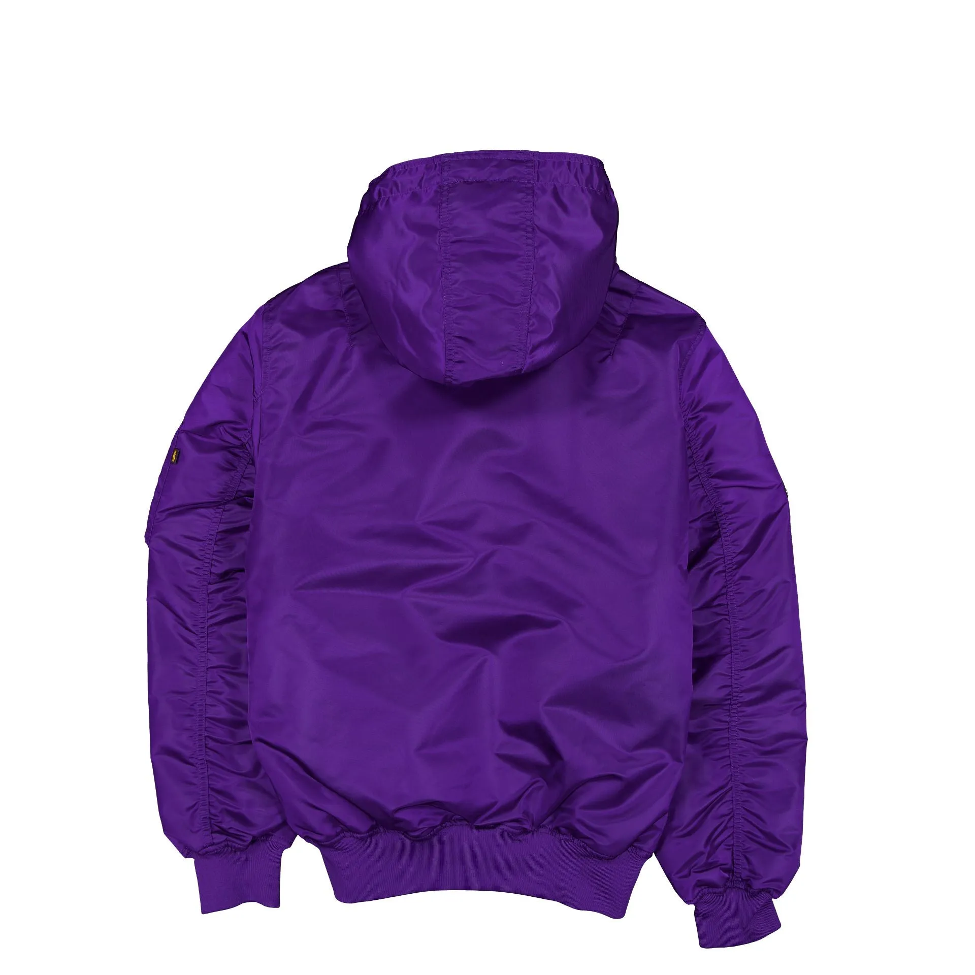 Alpha Industries x Los Angeles Lakers L-2B Hooded Bomber Jacket sold by New Era product image thumbnail 3
