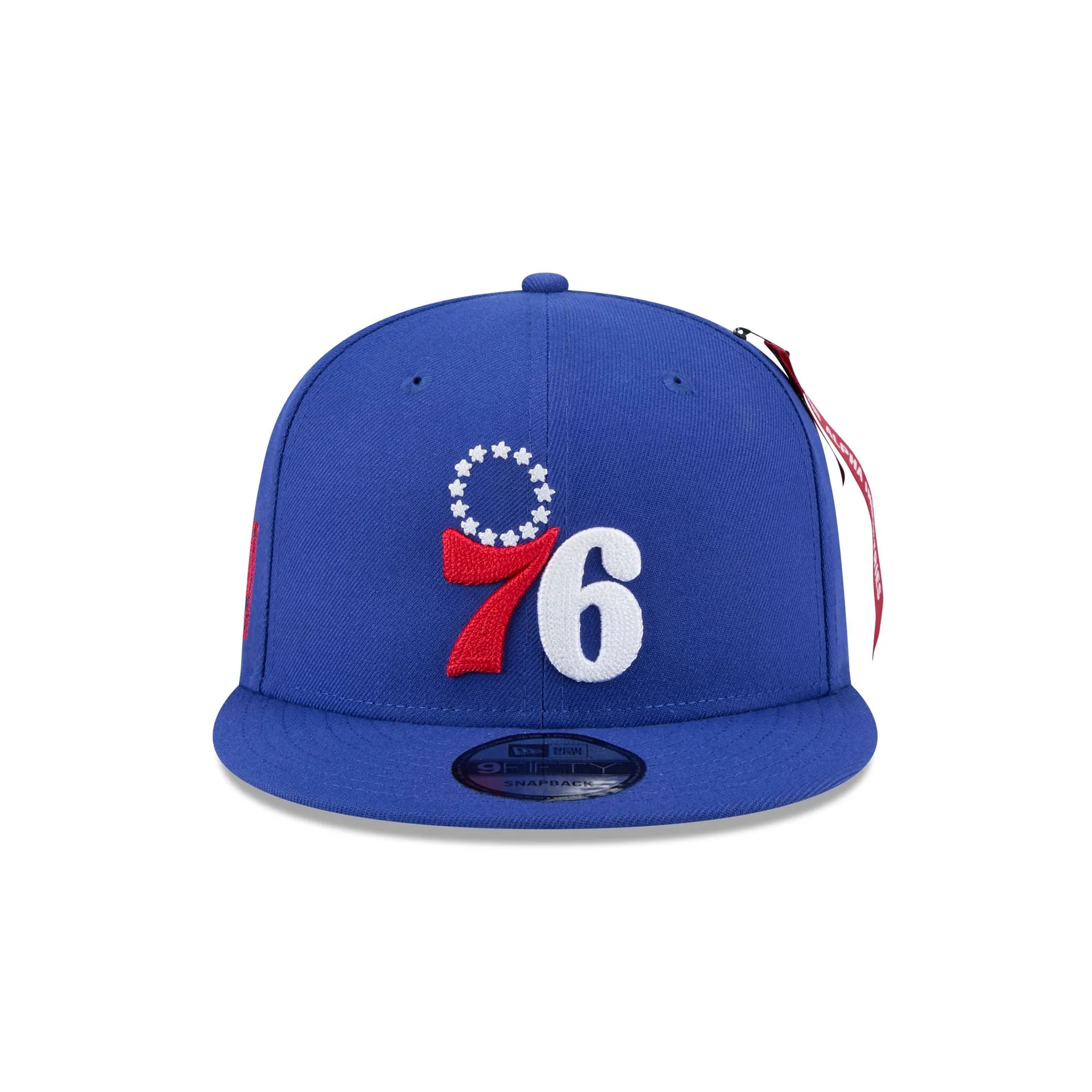 Alpha Industries x Philadelphia 76ers Blue 9FIFTY Snapback Hat sold by New Era product image thumbnail 2