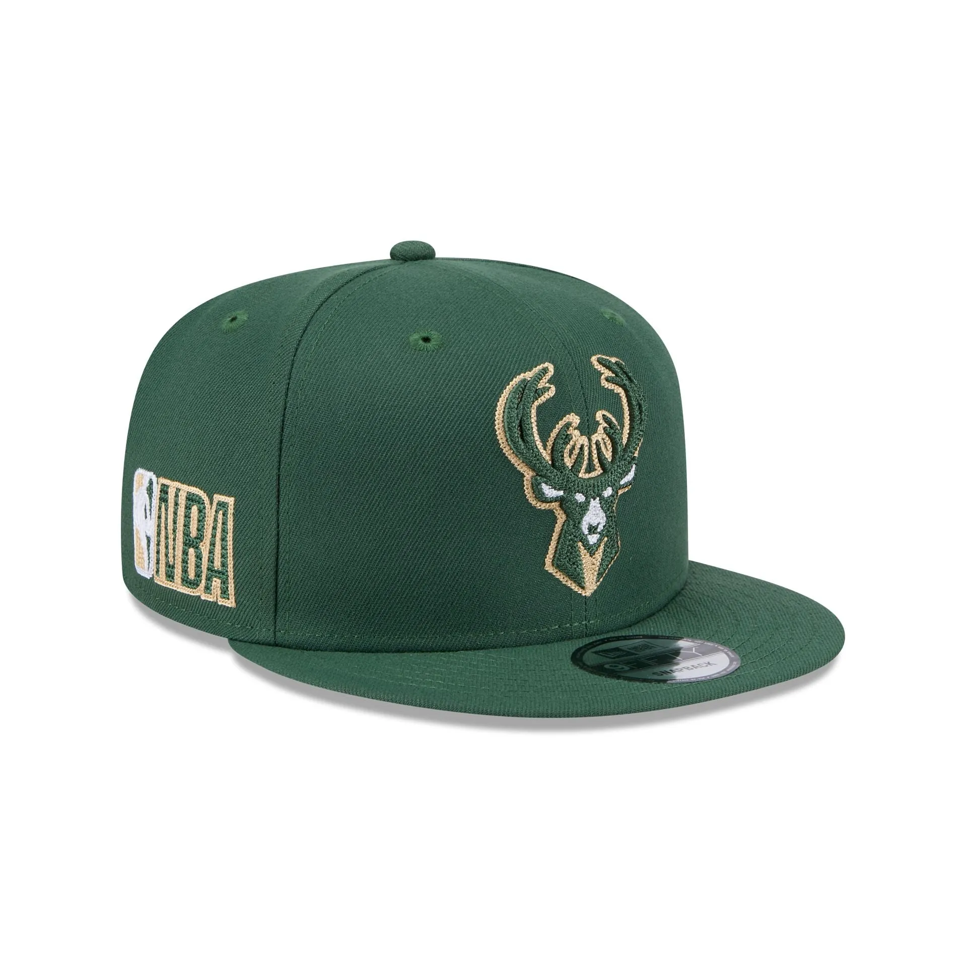 Alpha Industries x Milwaukee Bucks Green 9FIFTY Snapback Hat sold by New Era product image thumbnail 3