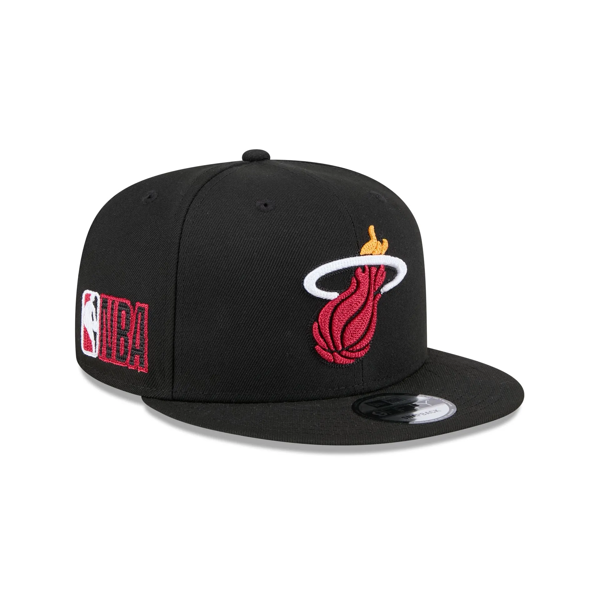 Alpha Industries x Miami Heat Black 9FIFTY Snapback Hat sold by New Era product image thumbnail 3