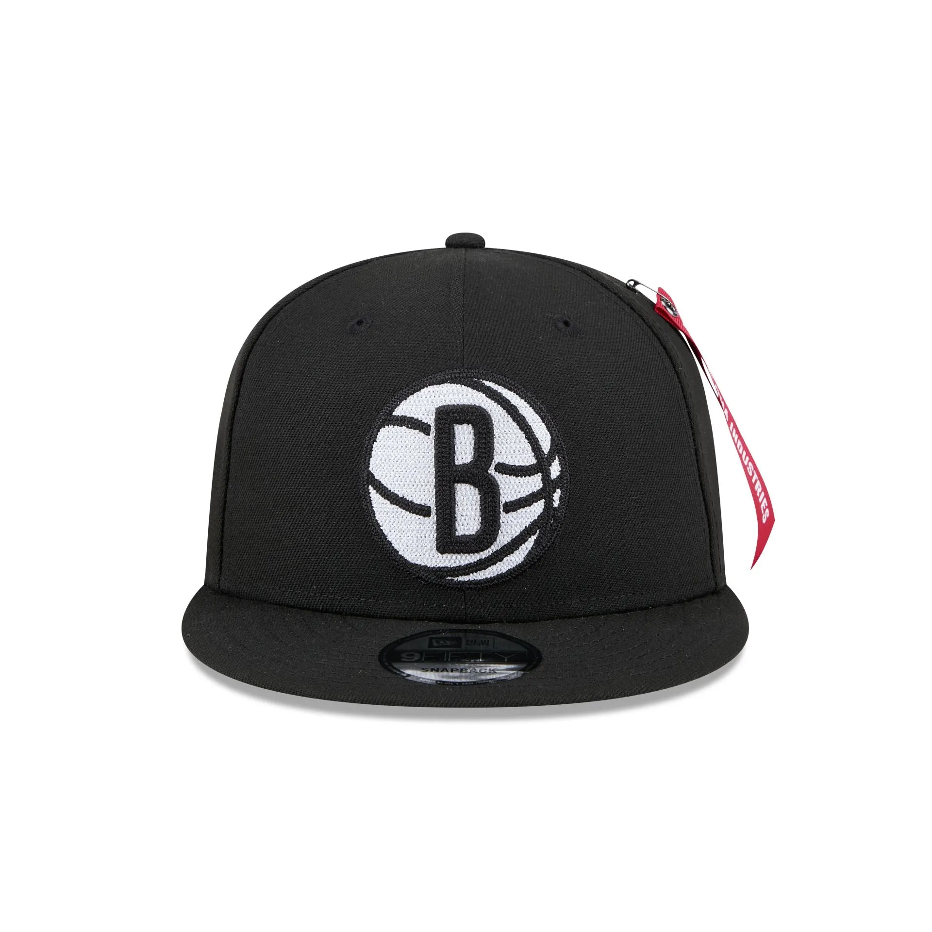 Alpha Industries x Brooklyn Nets Black 9FIFTY Snapback Hat sold by New Era product image thumbnail 2