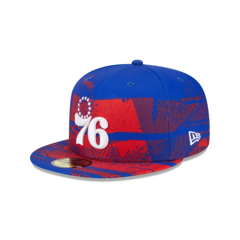 Philadelphia 76ers 2024 Tip-Off 59FIFTY Fitted Hat sold by New Era