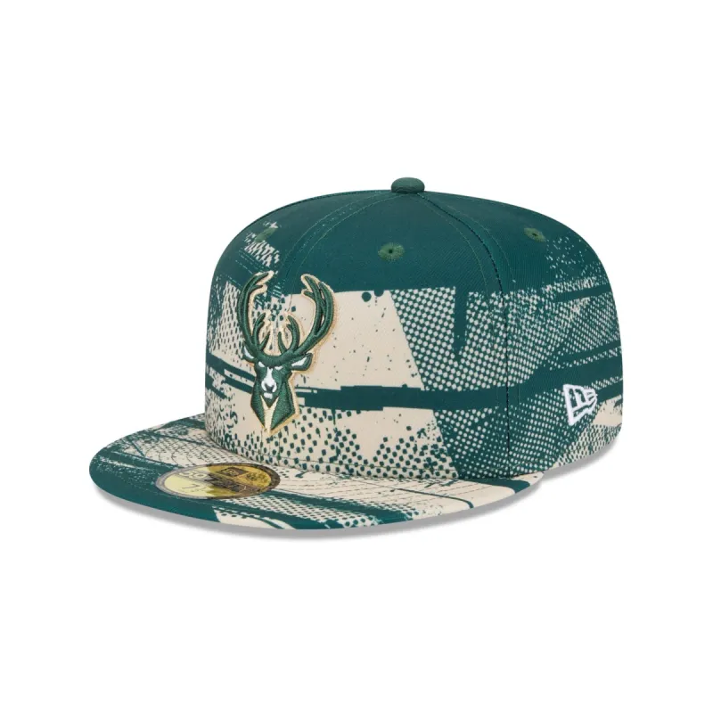 Milwaukee Bucks 2024 Tip-Off 59FIFTY Fitted Hat sold by New Era