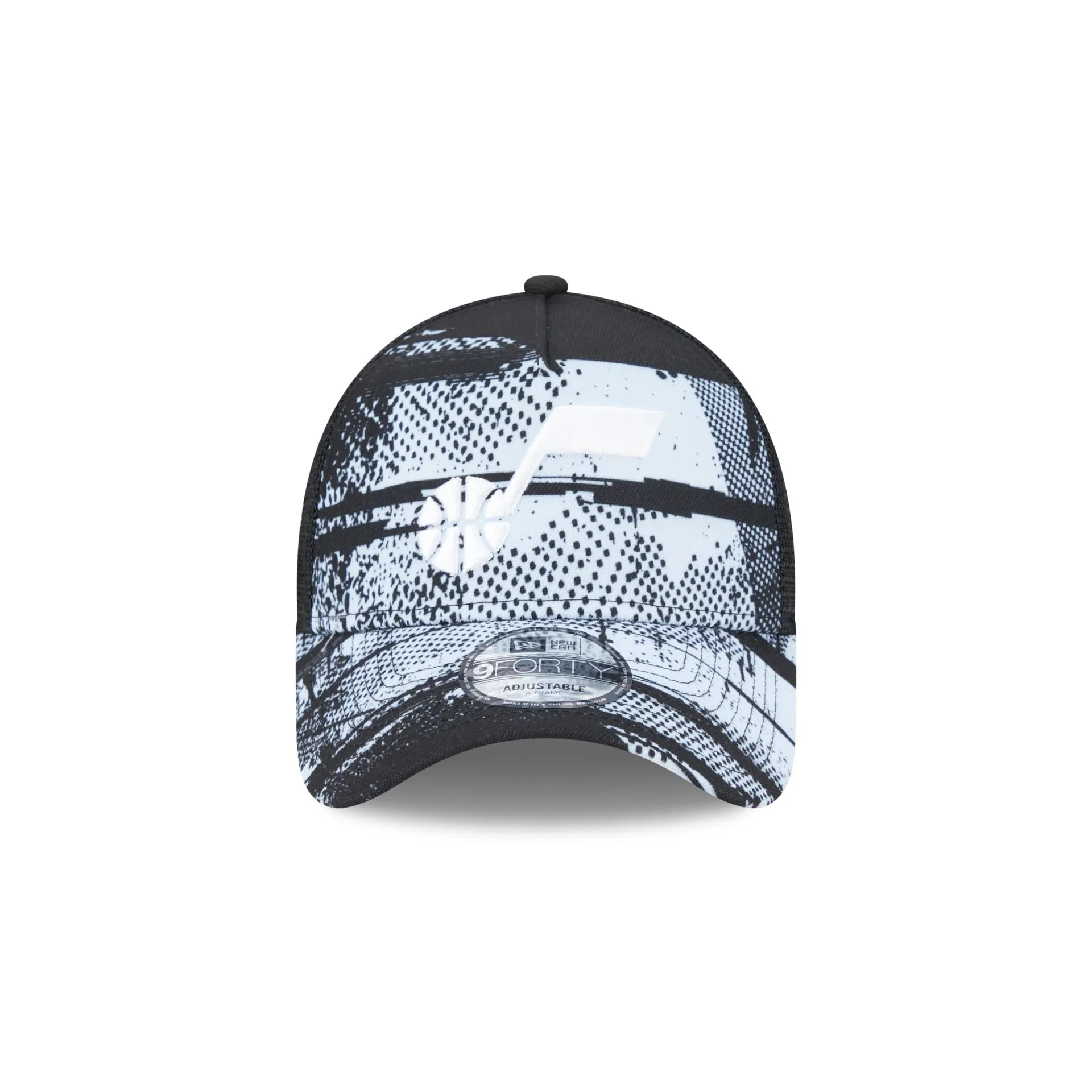 Utah Jazz 2024 Tip-Off 9FORTY A-Frame Trucker Hat sold by New Era product image thumbnail 2