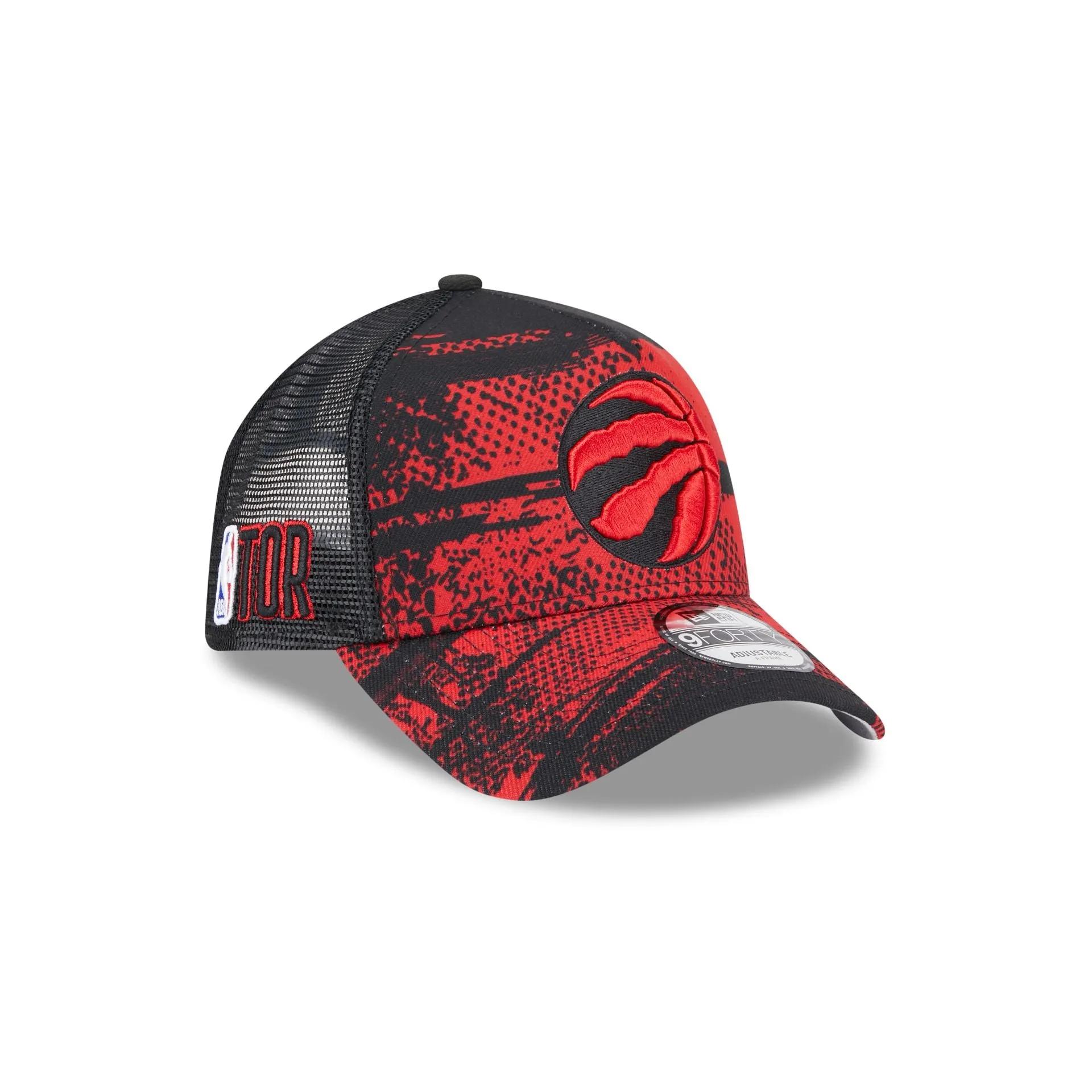 Toronto Raptors 2024 Tip-Off 9FORTY A-Frame Trucker Hat sold by New Era