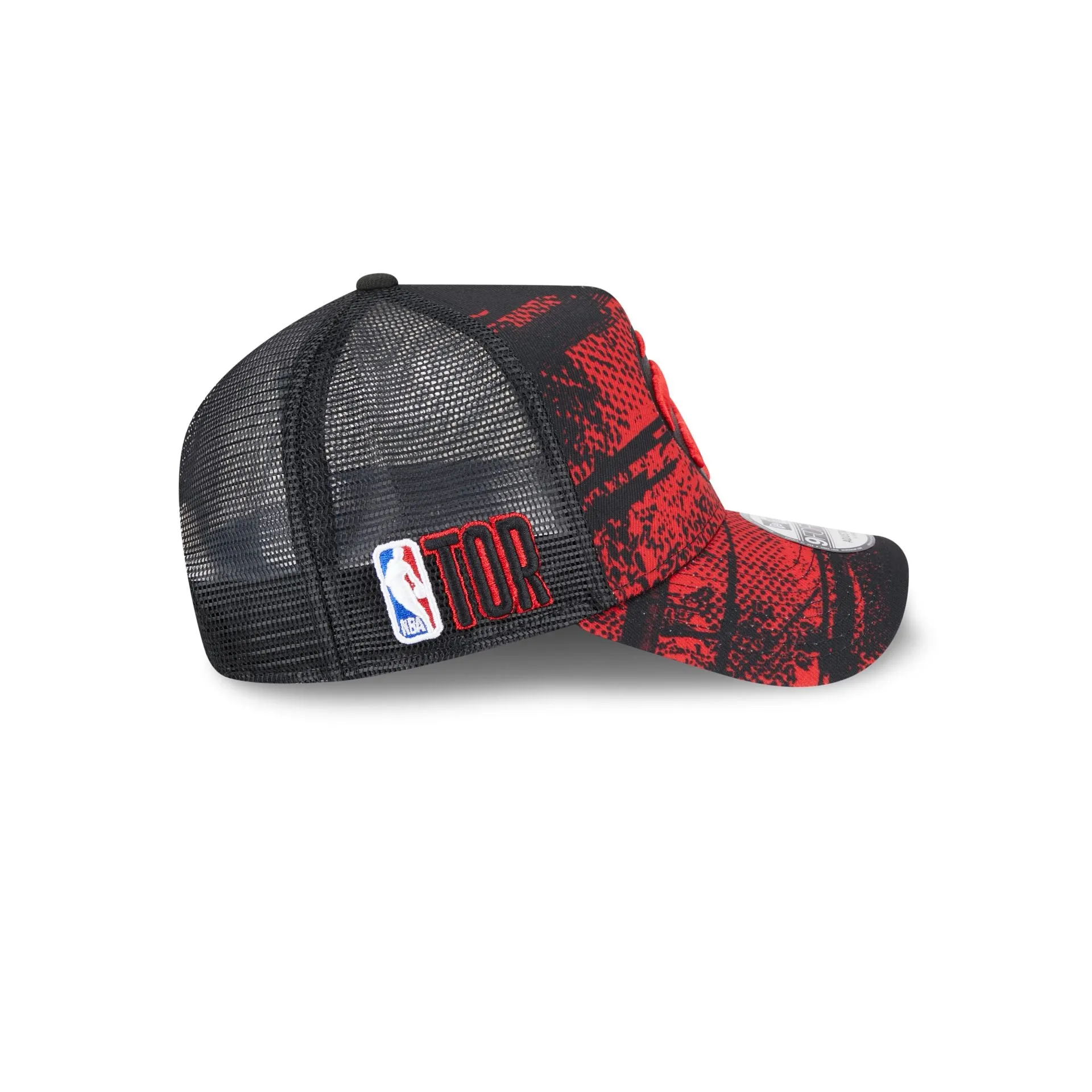 Toronto Raptors 2024 Tip-Off 9FORTY A-Frame Trucker Hat sold by New Era product image thumbnail 4