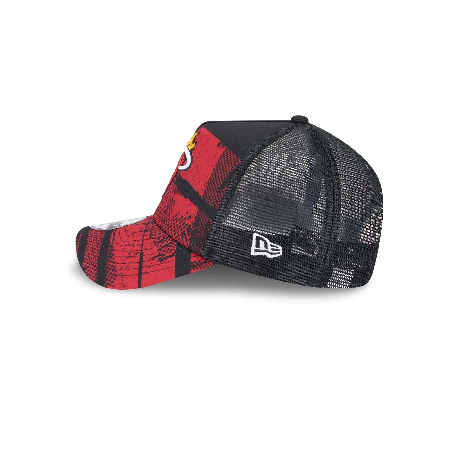 Miami Heat 2024 Tip-Off 9FORTY A-Frame Trucker Hat sold by New Era product image thumbnail 5