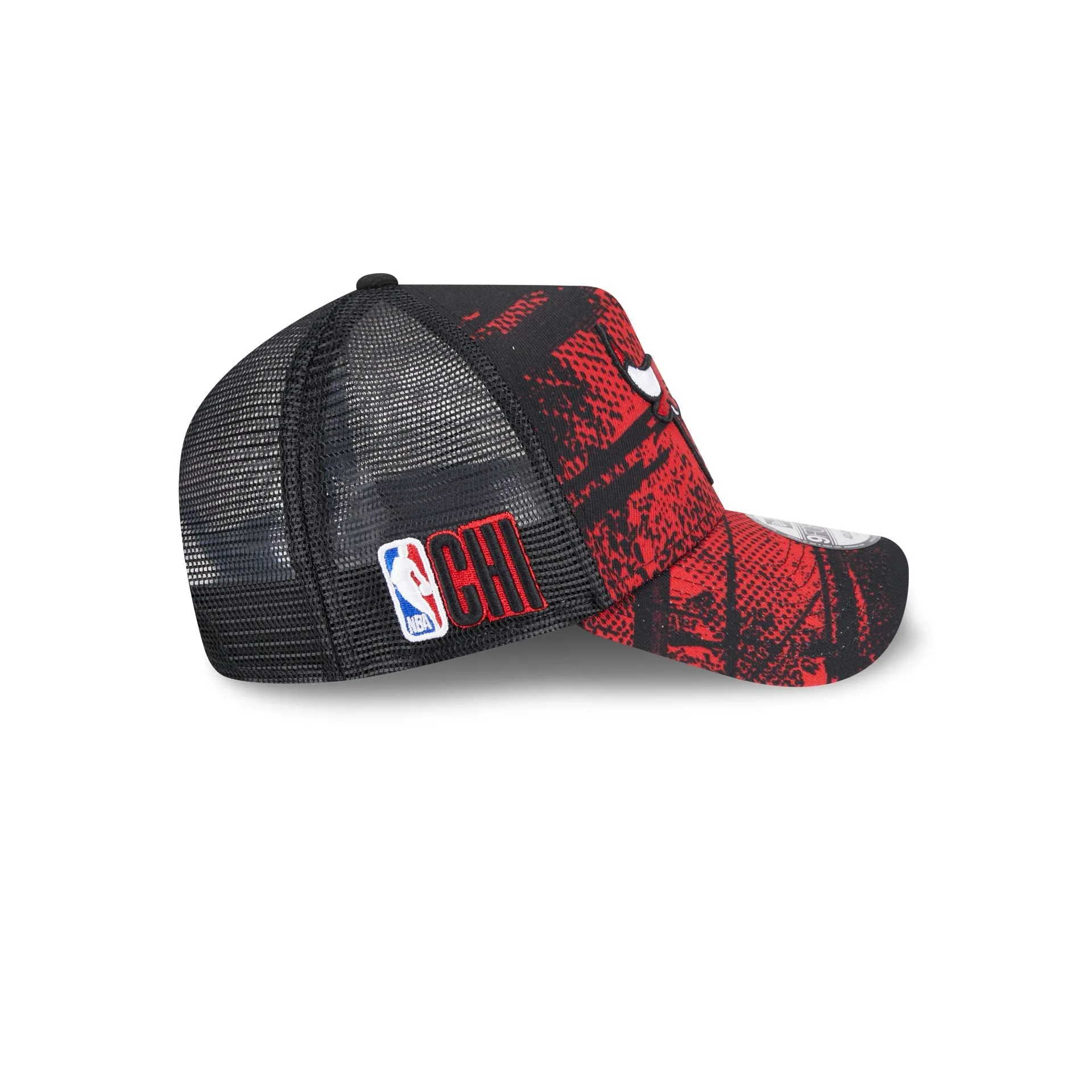 Chicago Bulls 2024 Tip-Off 9FORTY A-Frame Trucker Hat sold by New Era product image thumbnail 4
