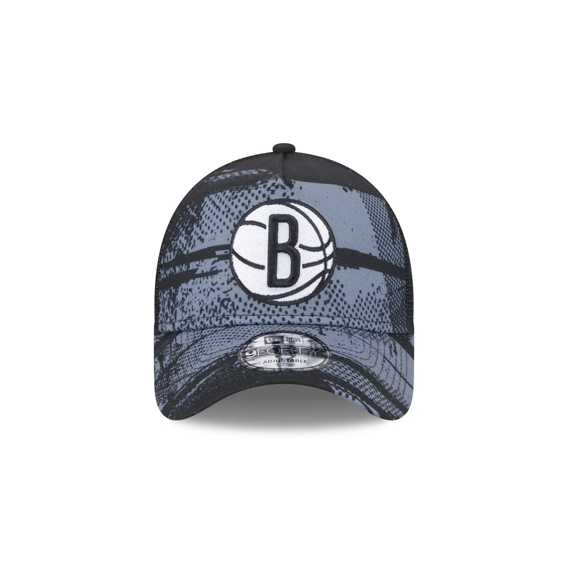 Brooklyn Nets 2024 Tip-Off 9FORTY A-Frame Trucker Hat sold by New Era product image thumbnail 2