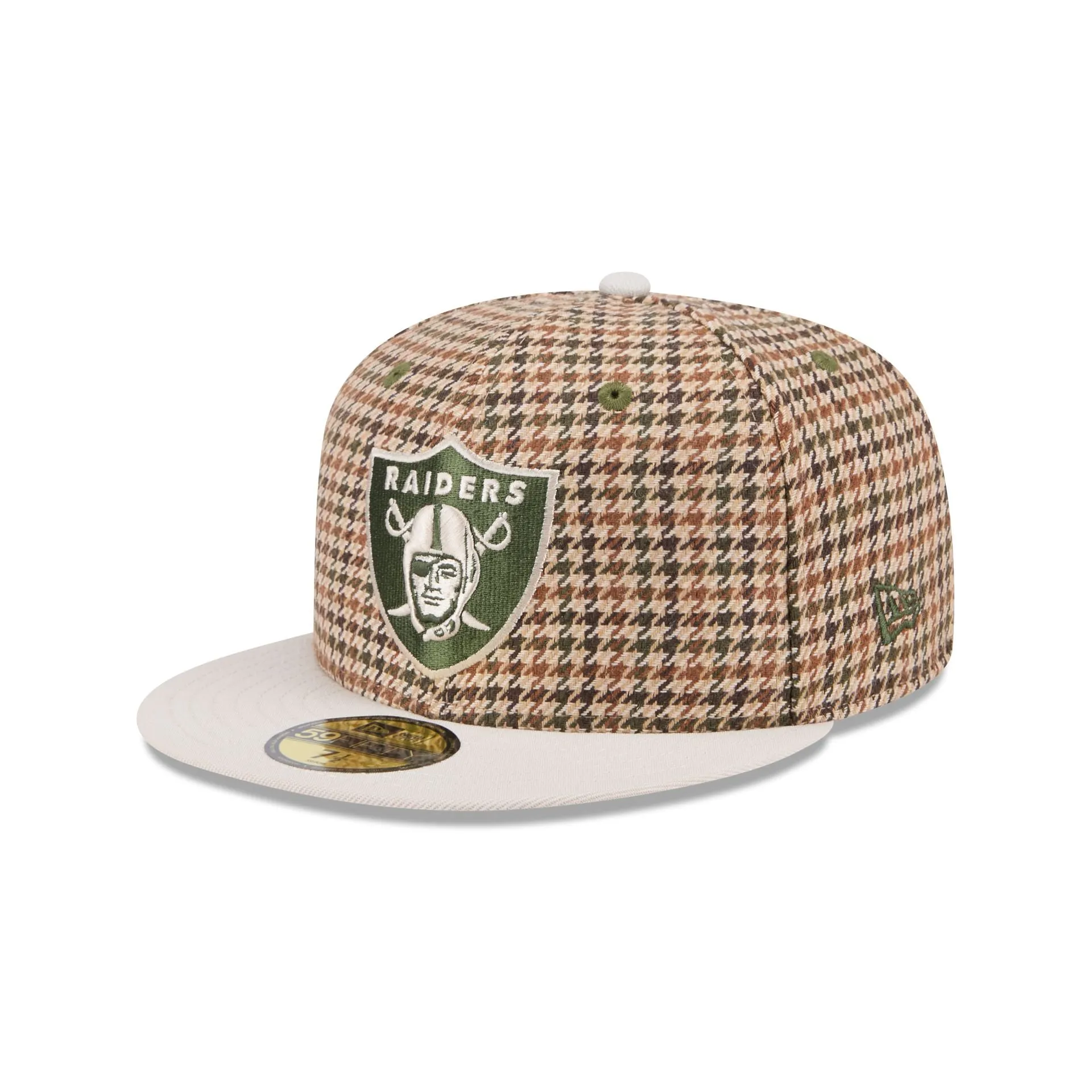 Las Vegas Raiders Houndstooth 59FIFTY Fitted Hat sold by New Era product image thumbnail 3