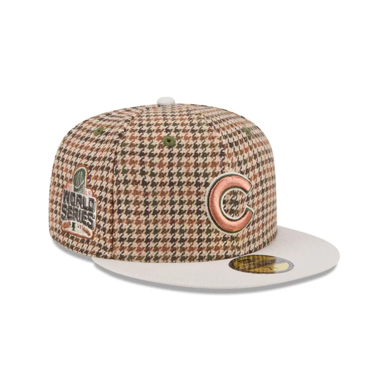Chicago Cubs Houndstooth 59FIFTY Fitted Hat sold by New Era