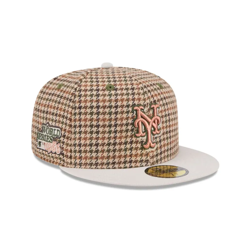 New York Mets Houndstooth 59FIFTY Fitted Hat sold by New Era