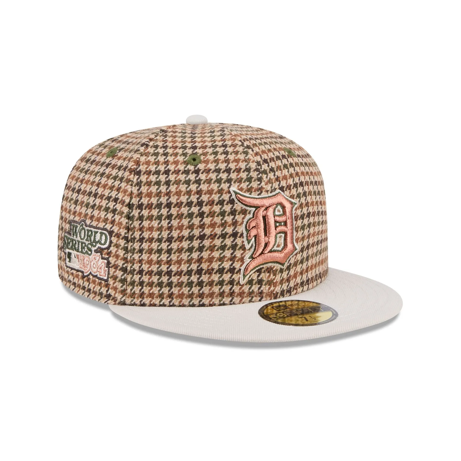 Detroit Tigers Houndstooth 59FIFTY Fitted Hat sold by New Era