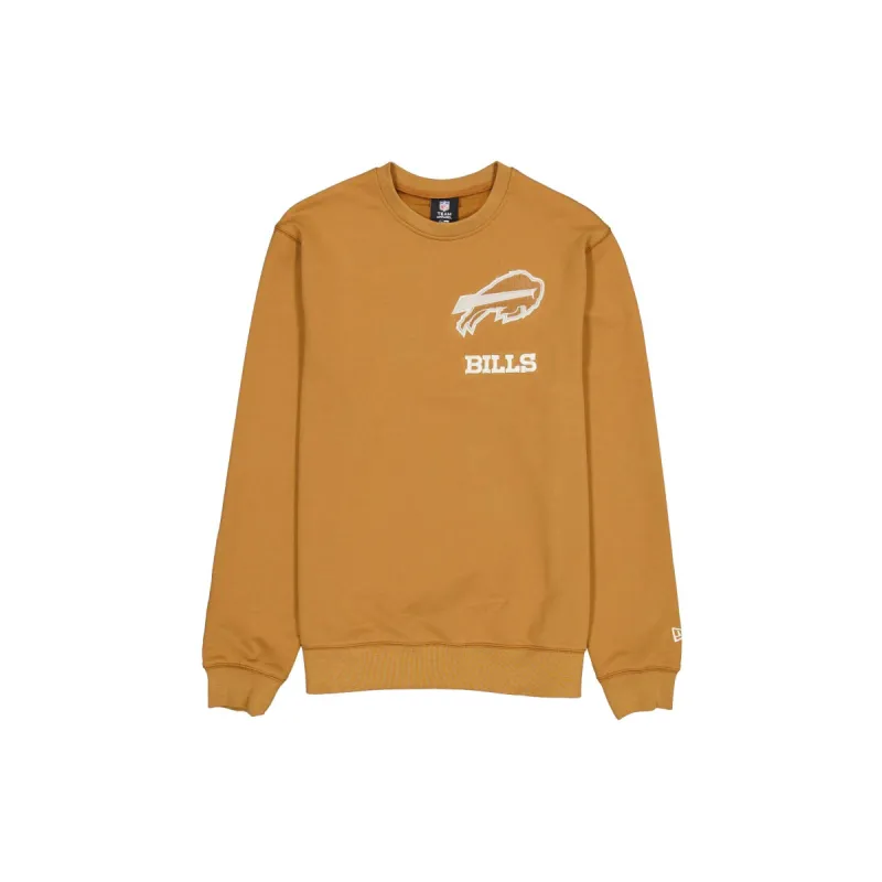 Buffalo Bills Light Bronze Logo Select Crewneck sold by New Era