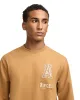 Atlanta Braves Light Bronze Logo Select Crewneck sold by New Era