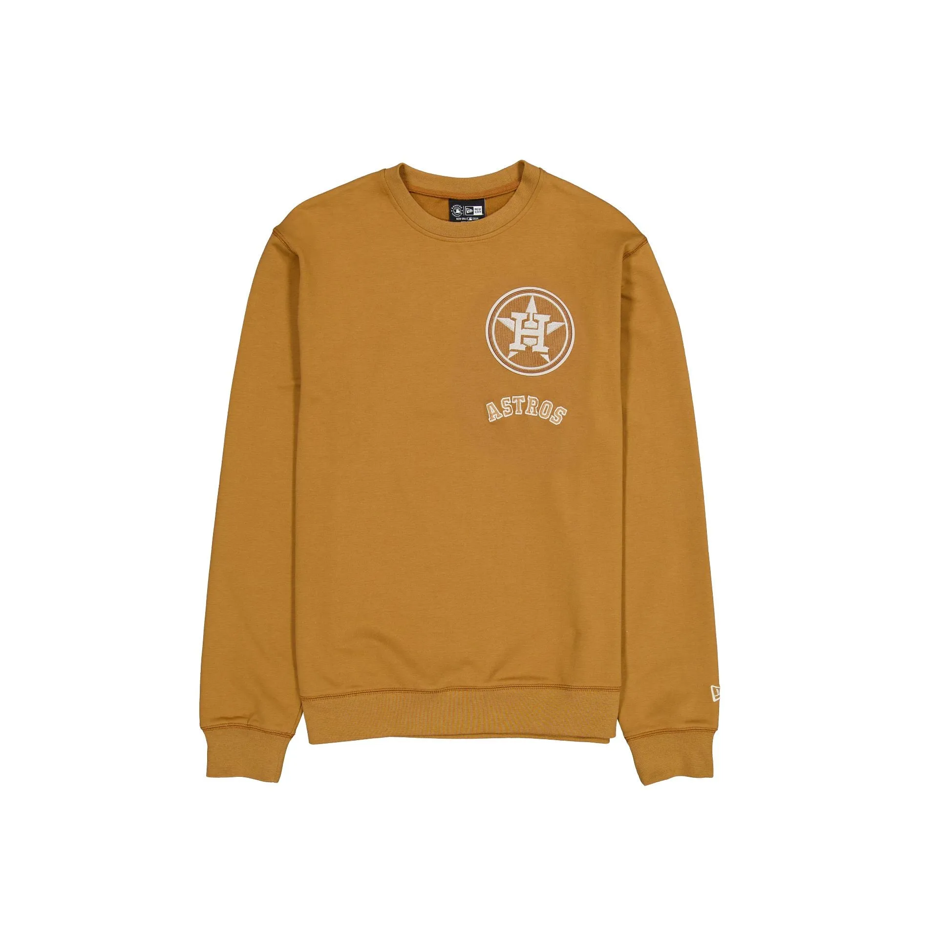 Houston Astros Light Bronze Logo Select Crewneck sold by New Era