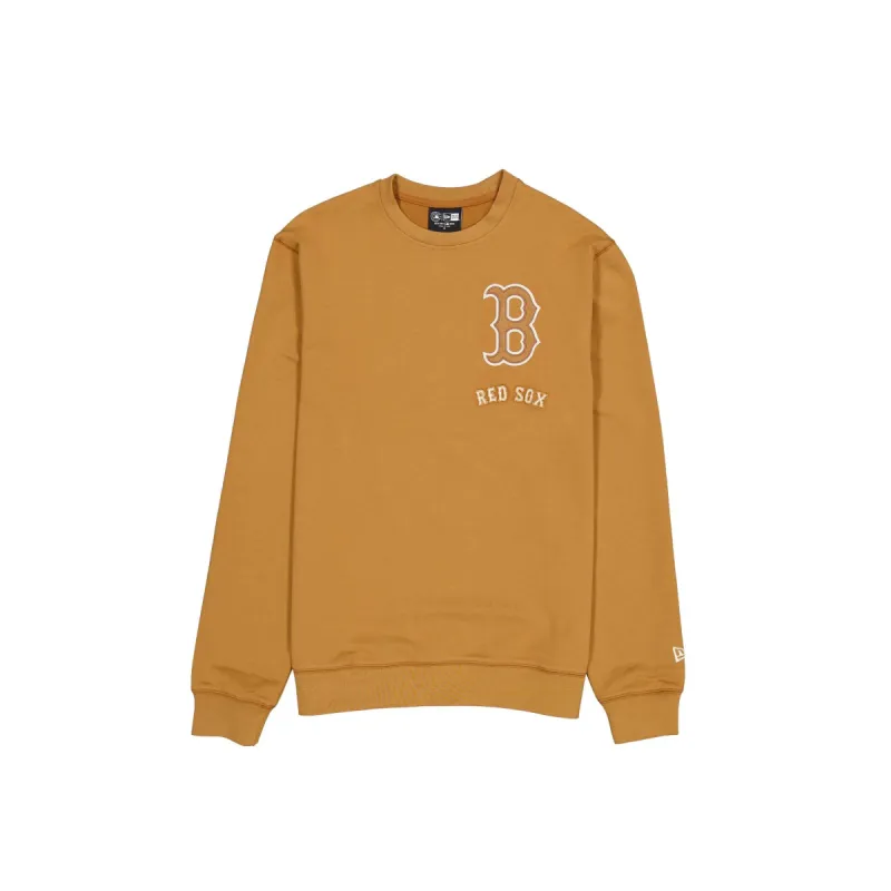 Boston Red Sox Light Bronze Logo Select Crewneck sold by New Era